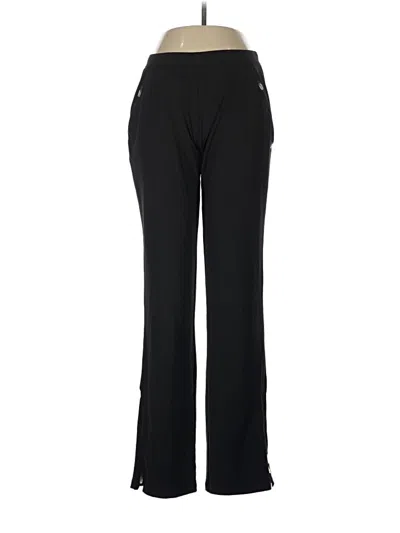 Pre-owned Asics Active Pants In Black