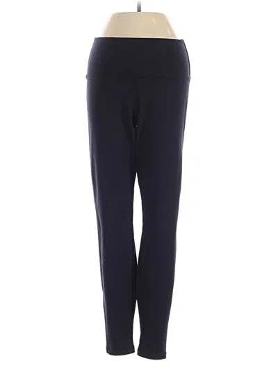 Pre-owned Asics Active Pants In Blue