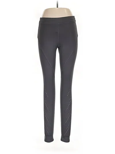 Pre-owned Asics Active Pants In Gray