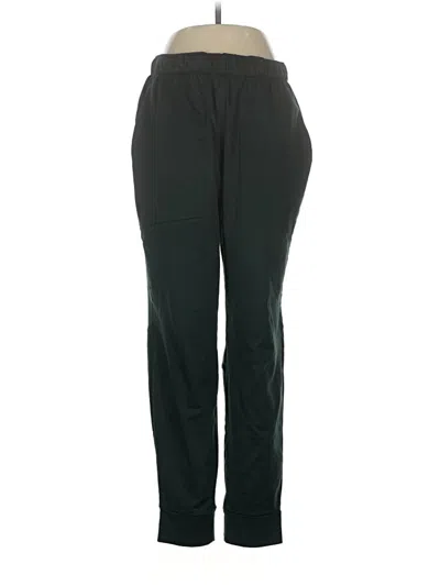 Pre-owned Asics Active Pants In Green