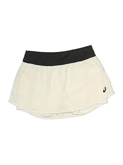 Pre-owned Asics Active Skort In White