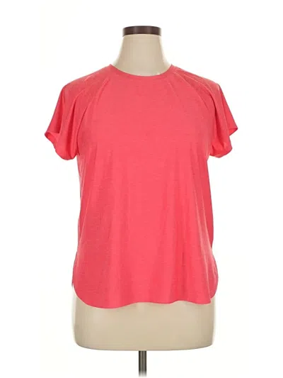 Pre-owned Asics Active T-shirt In Red