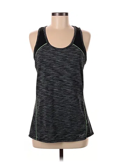 Pre-owned Asics Active Tank Top In Black