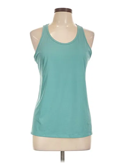Pre-owned Asics Active Tank Top In Blue