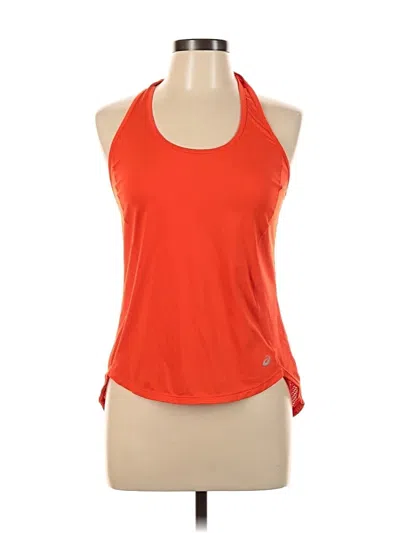 Pre-owned Asics Active Tank Top In Orange