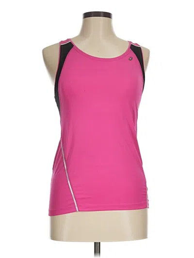 Pre-owned Asics Active Tank Top In Pink