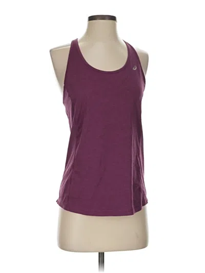 Pre-owned Asics Active Tank Top In Purple