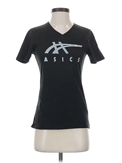 Pre-owned Asics Active T-shirt In Black