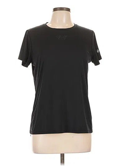 Pre-owned Asics Active T-shirt In Black
