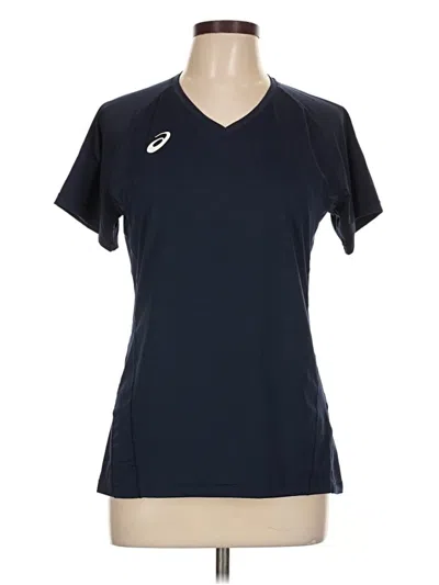 Pre-owned Asics Active T-shirt In Blue