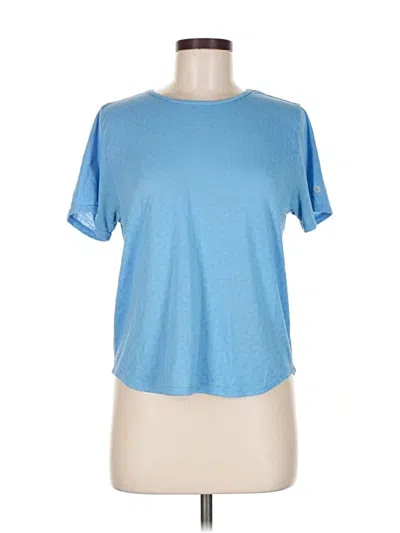 Pre-owned Asics Active T-shirt In Blue