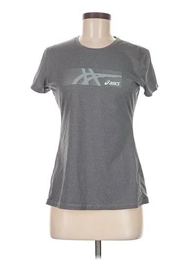 Pre-owned Asics Active T-shirt In Gray