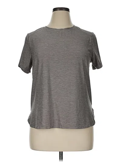 Pre-owned Asics Active T-shirt In Gray