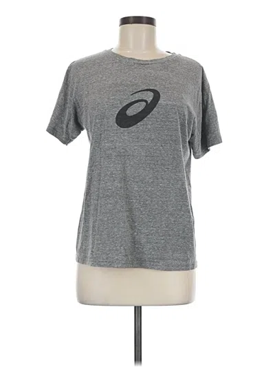 Pre-owned Asics Active T-shirt In Gray