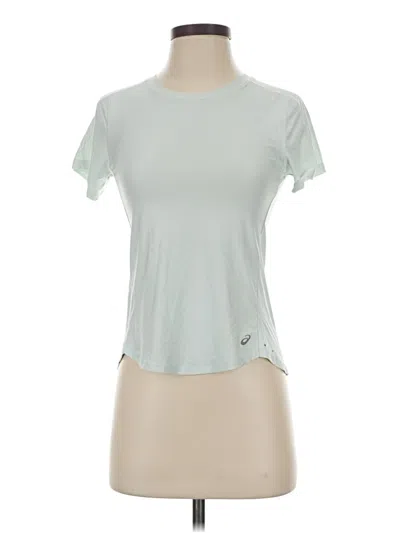 Pre-owned Asics Active T-shirt In Green