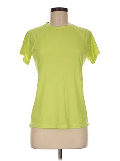 Pre-owned Asics Active T-shirt In Green