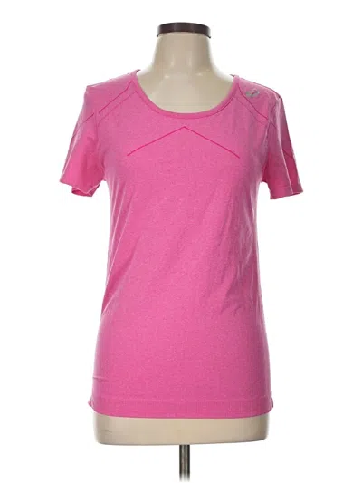 Pre-owned Asics Active T-shirt In Pink