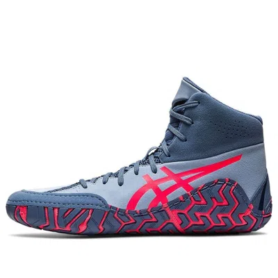 Asics Aggressor 5 'mist Diva Pink' In Blue
