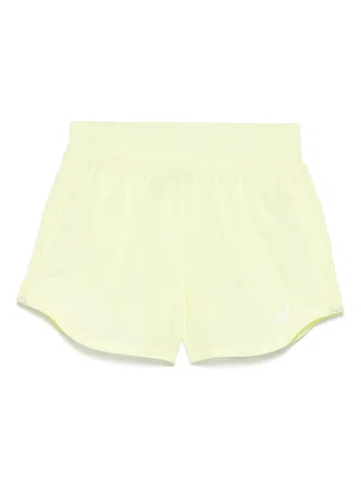 Asics Ashicsino Run Adjustable 4 In Short In Yellow
