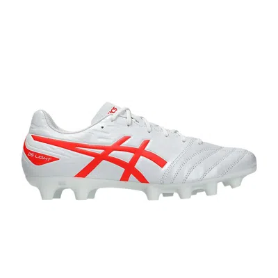Pre-owned Asics Ds Light Club Wide 'white Flash Red' | Men's Size 6.5