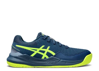 Asics Gel Resolution 9 Gs 'mako Blue Safety Yellow'