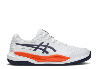 Asics Gel Resolution X Gs 'white Greyish Purple'