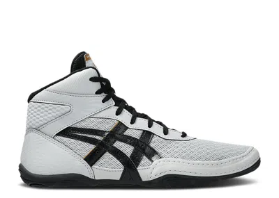 Asics Matflex 7 Gs 'concrete Black' In White