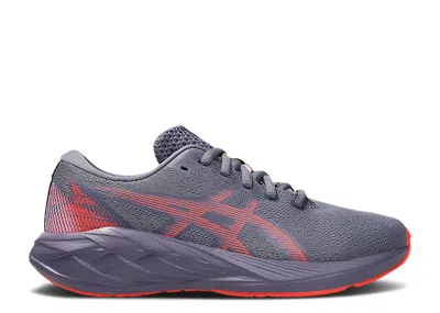 Asics Novablast 5 Gs 'greyish Purple Coral Reef' In Black