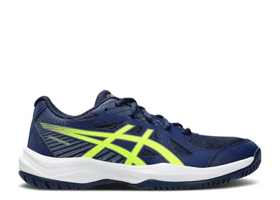 Asics Upcourt 6 Gs 'blue Expanse Safety Yellow'