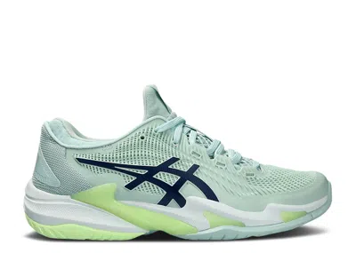 Asics Wmns Court Ff 3 'pale Blue Expanse' In Green