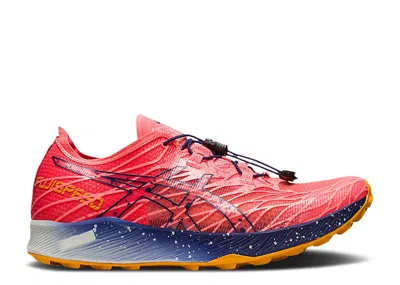 Asics Wmns Fuji Speed 'papaya Indigo Blue' In Red