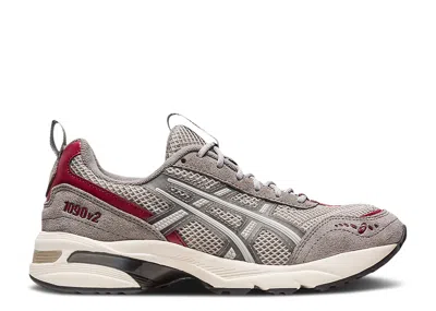 Asics Wmns Gel 1090 V2 'oyster Grey Red' In Gray