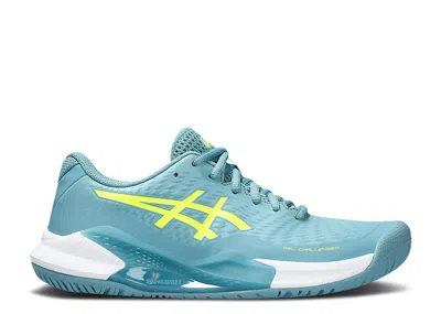 Asics Wmns Gel Challenger 14 'gris Blue Safety Yellow'