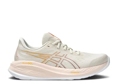 Asics Wmns Gel Cumulus 26 'oatmeal Dusty Mauve' In Gray