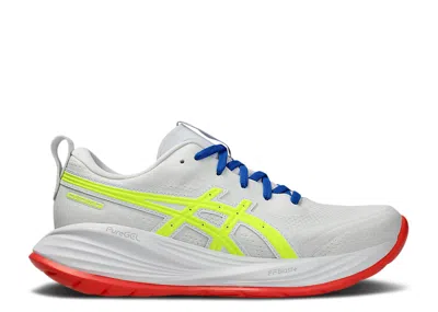 Asics Wmns Gel Cumulus 27 'track Club Pack - Safety Yellow' In White