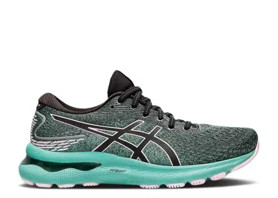 Asics Wmns Gel Nimbus 24 'black Barely Rose' In Green