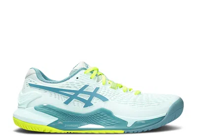 Asics Wmns Gel Resolution 9 'soothing Sea Gris Blue'