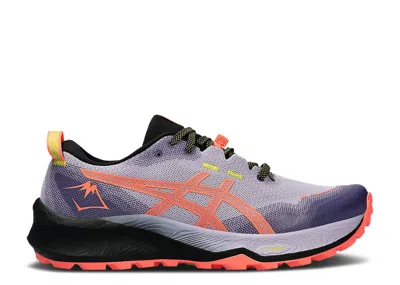 Asics Wmns Gel Trabuco 12 'faded Ash Rock Sun Coral' In Blue