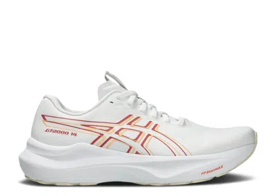 Asics Wmns Gt 2000 14 'white Dark Pink Clay'