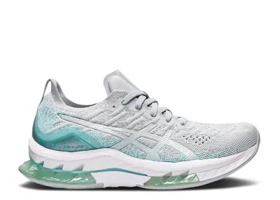 Asics Wmns Kinsei Blast 'glacier Grey Aqua' In Gray
