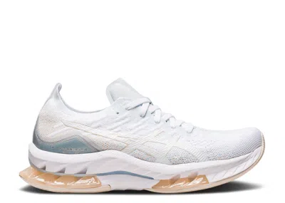 Asics Wmns Kinsei Blast 'white Mineral Beige'