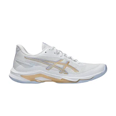 Pre-owned Asics Wmns Netburner Ballistic Ff 4 'white Champagne' | Women's Size 7