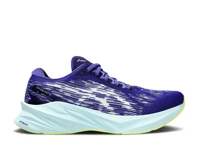 Asics Wmns Novablast 3 'eggplant Soothing Sea' In Blue