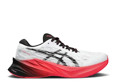 Asics Wmns Novablast 3 'white Black Electric Red'