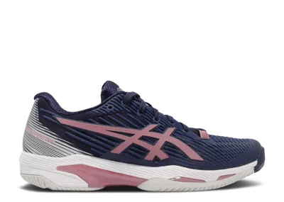 Asics Wmns Solution Speed Ff 2 'peacoat Smokey Rose' In Blue
