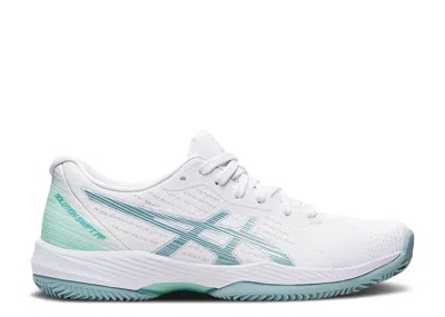 Asics Wmns Solution Swift Ff Clay 'white Smoke Blue'