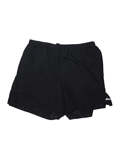 Pre-owned Asics Athletic Shorts In Black