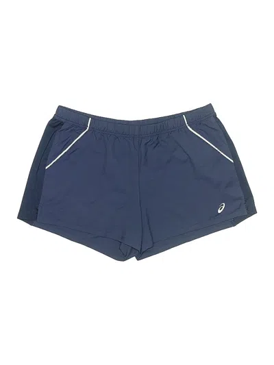 Pre-owned Asics Athletic Shorts In Blue