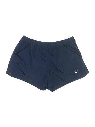 Pre-owned Asics Athletic Shorts In Blue