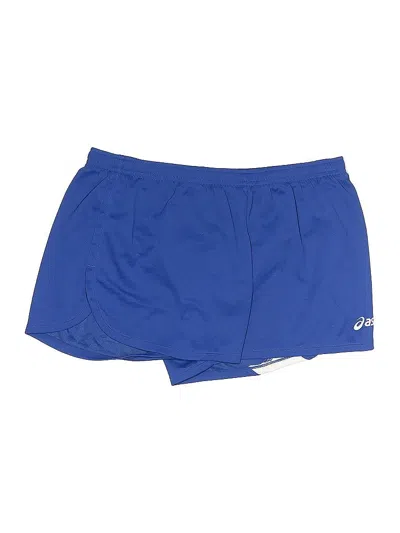 Pre-owned Asics Athletic Shorts In Blue
